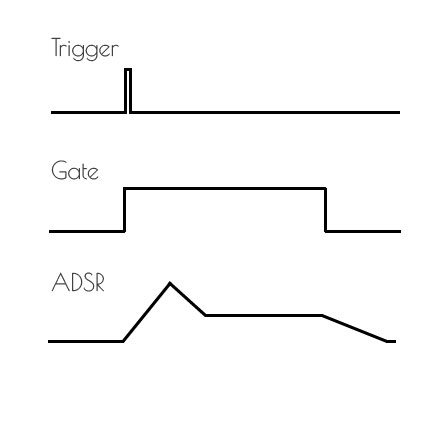 Trigger Gates ADSR